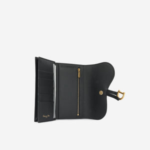 Christian Dior Long Saddle Flap Wallet