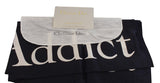 Christian Dior Black Dior Addict Handkerchief