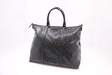 Gucci Boston Bag in Black Imprime Canvas