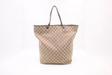 Gucci Large Tote in Brown GG Canvas