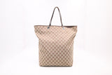 Gucci Large Tote in Brown GG Canvas
