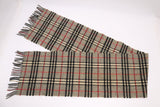 Burberry Scarf in Gray Lambswool