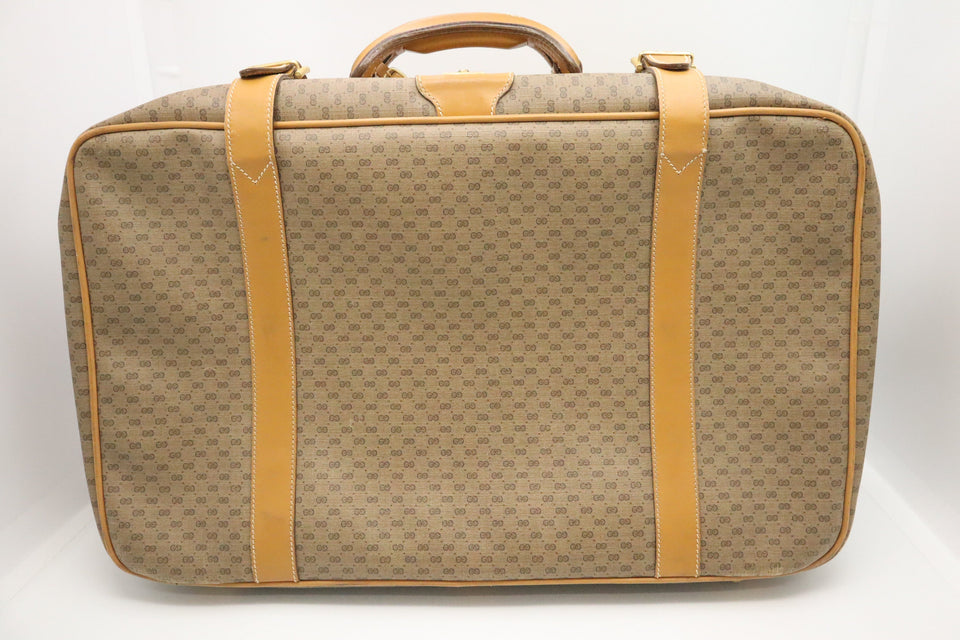 Gucci Suitcase in Micro GG Canvas