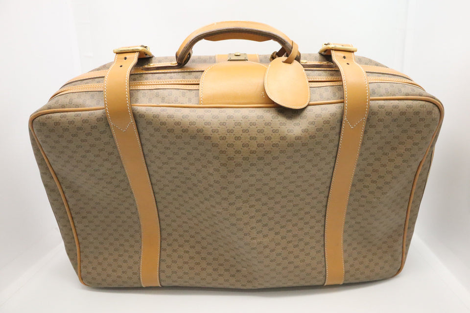 Gucci Suitcase in Micro GG Canvas