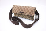 Gucci Waist Bag in Brown GG Canvas