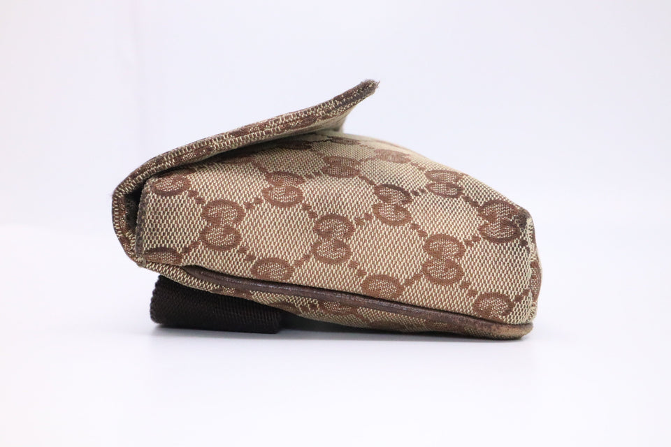 Gucci Waist Bag in Brown GG Canvas