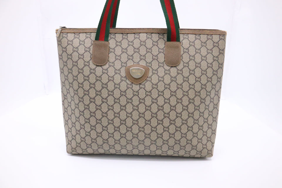 Gucci Plus Sherry Line Shoulder Bag in GG Canvas