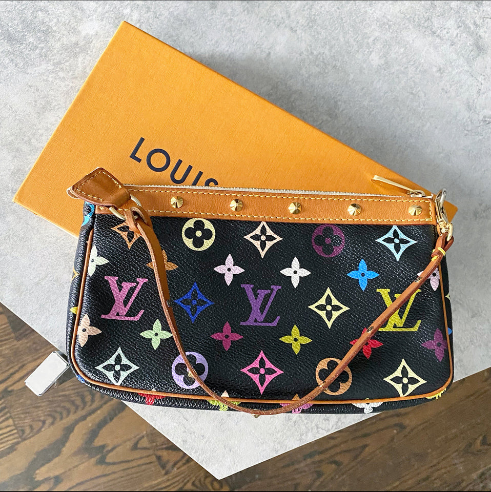 Louis Vuitton Mulitcolore Murakami Monogram Pochette Accessoires