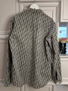 Dior Oblique Oversized Denim Overshirt Size 40