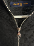 Louis Vuitton Black igan with Damier Motif Size M