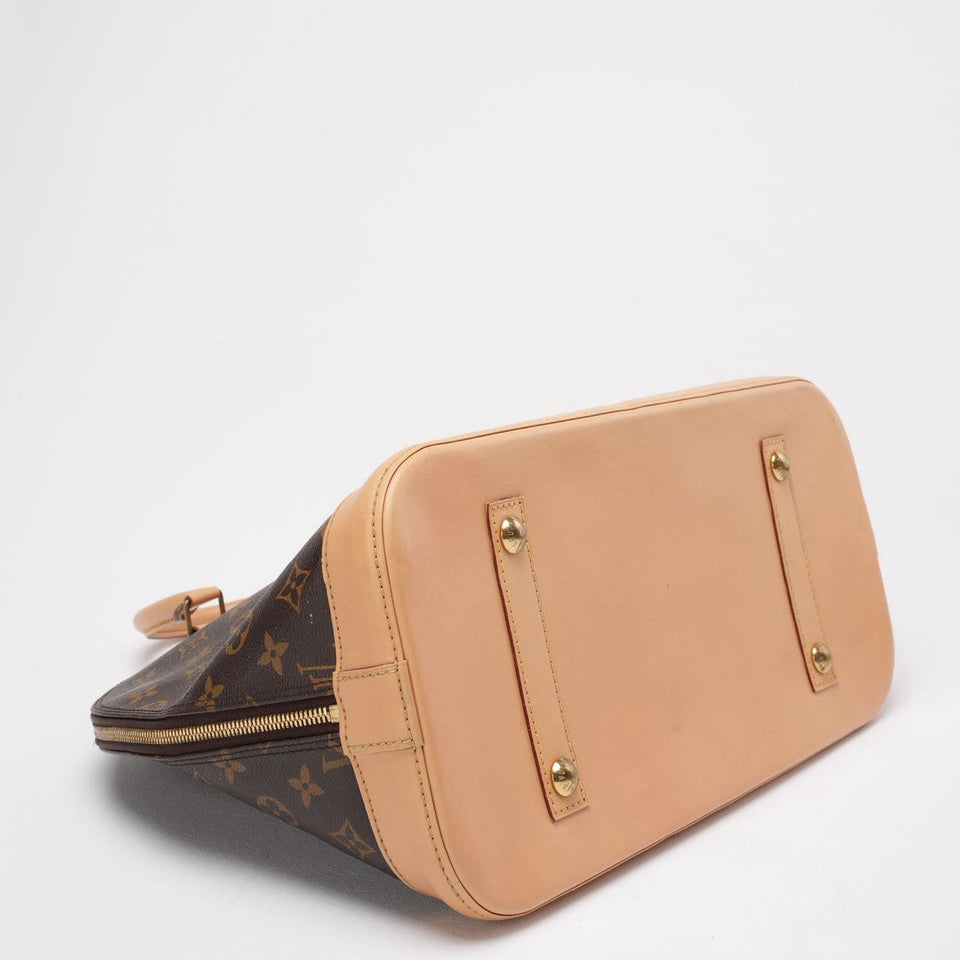 Louis Vuitton Brown Alma PM Monogram Canvas