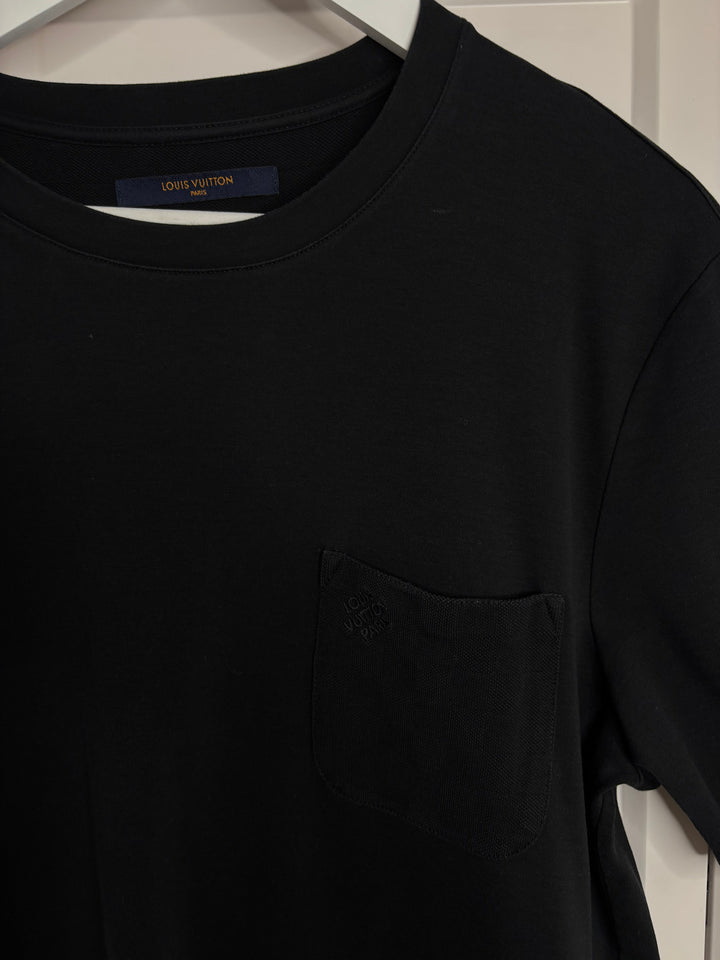 Louis Vuitton Black Damier Graphite Men's Tshirt Size L