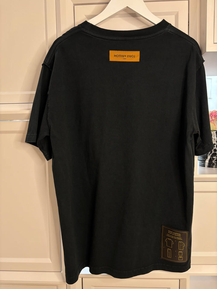 Louis Vuitton Black Turkis Men's Tshirt Size L