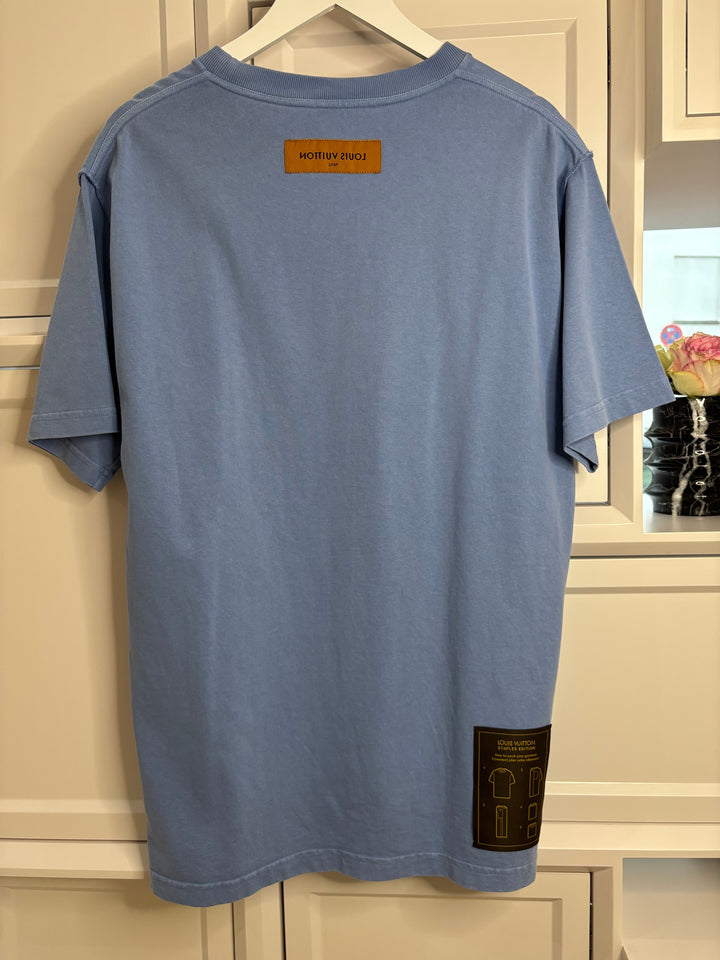 Louis Vuitton Sky Blue T-shirt Men's Size L