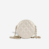 Chanel Round Clutch with Chain