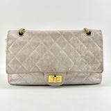 Chanel Icing Marble Aged Leather 2.55 Reissue 227 Classic Flap Bag