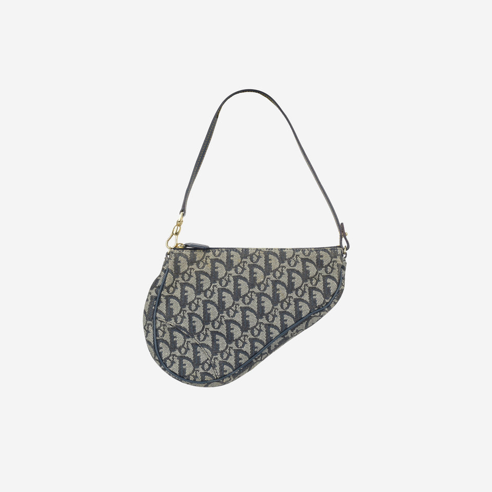 Christian Dior Vintage Saddle Pochette