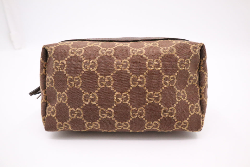 Gucci Pouch in Brown GG Canvas