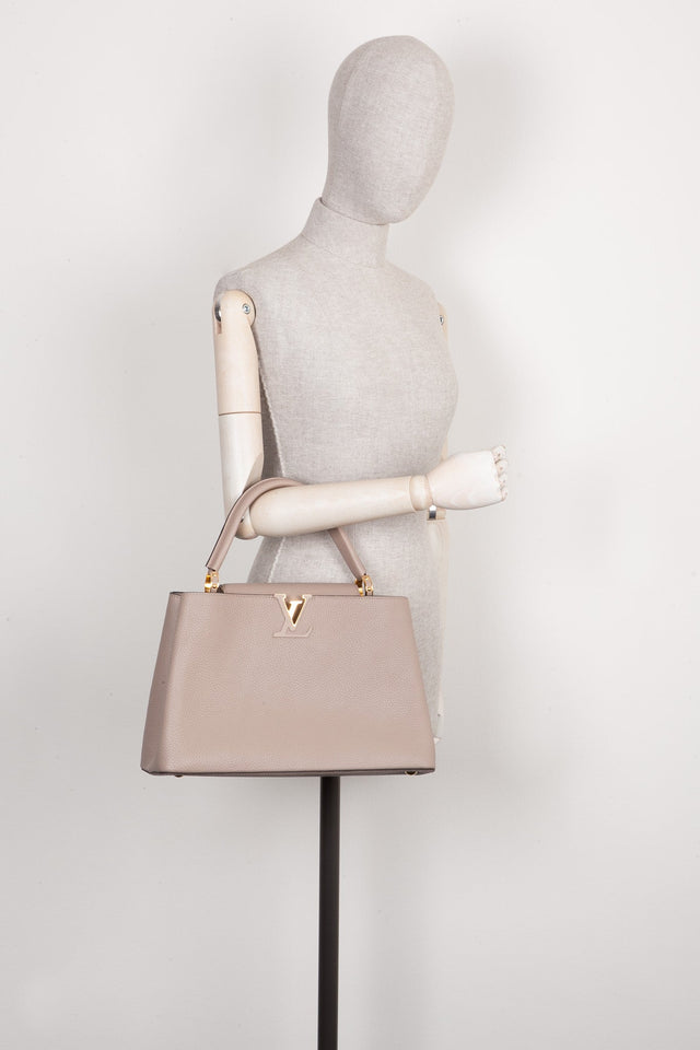 Louis Vuitton Capucines Bag GM Galet