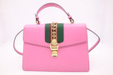 Gucci Slyvie Large in Pink Leather