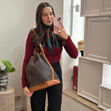 Louis Vuitton Vintage Monogram Noè GM Shoulder Bag 2008