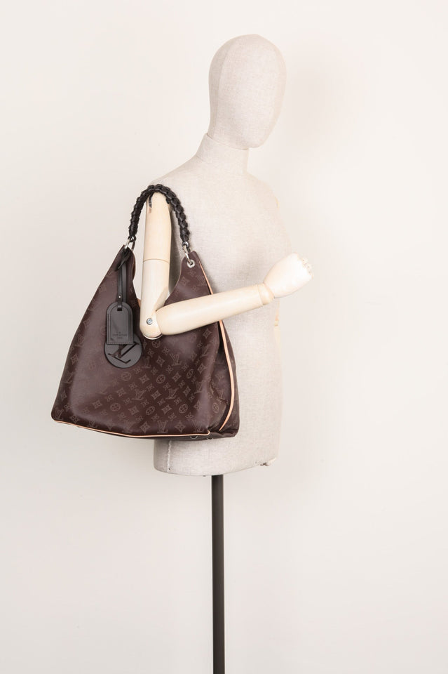 Louis Vuitton 2020 Carmel Mahina Bag Chocolate
