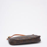 Louis Vuitton Vintage Brown Monogram Pochette Accessoires Shoulder Bag 2000