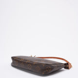 Louis Vuitton Vintage Brown Monogram Pochette Accessoires Shoulder Bag 2000