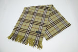 Burberry Scarf in Green Cashmere