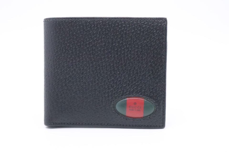 Gucci Bifold Wallet in Black Leather