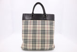 Burberry Tote Bag in Nova Check Canvas
