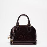 Louis Vuitton Purple Amarante Monogram Vernis Alma BB Bag