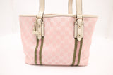 Gucci Small Tote in Pink GG Canvas
