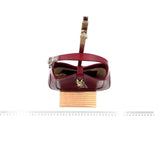 Gucci Jackie 1961 Mini Burgundy Leather Bag with Strap Never Worn With Box