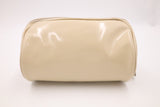 Gucci Cosmetic Pouch in Beige Patent Leather