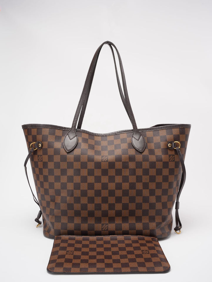 Louis Vuitton Brown Damier Ebene Neverfull MM 2018