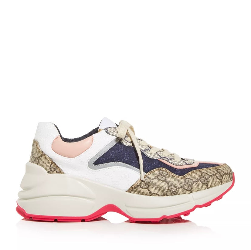 Gucci GG Rhyton Low Top Sneakers