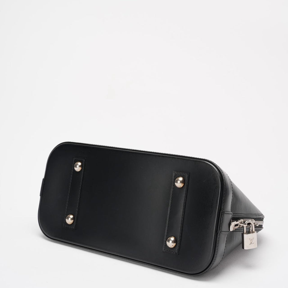 Louis Vuitton Black Epi Alma PM Bag 2014