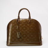 Louis Vuitton Green Monogram Vernis Alma GM 2009