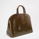 Louis Vuitton Green Monogram Vernis Alma GM 2009