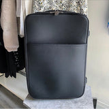 Louis Vuitton Black Taiga Leather Pegase 55 Rolling Travel Luggage