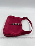 Gucci Jackie Vintage Mini Silk Satin Shoulder Bag in Red