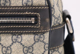 Gucci Messenger Bag in Navy Blue GG Supreme Canvas