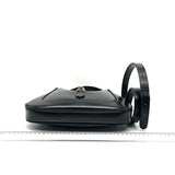 Gucci Jackie 1961 Black Leather Bag with Adjustable Strap