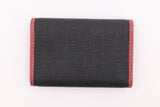 Gucci Key Case in Pink and Black Canvas