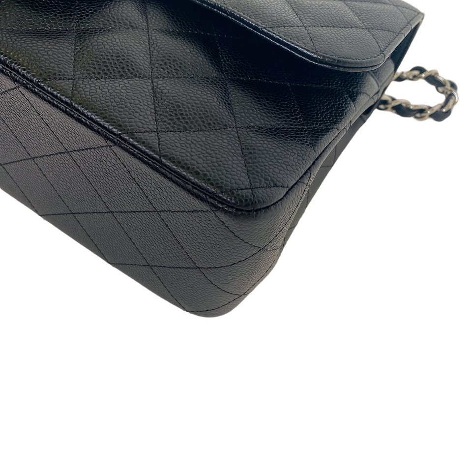 Chanel CLASSIC JUMBO CAVIAR SHW