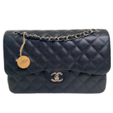 Chanel CLASSIC JUMBO CAVIAR SHW