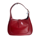 Gucci Jackie 1961 Red Leather Bag Small with Adjustable Strap