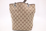 Gucci Small Tote in Brown GG Canvas