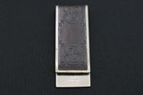 Gucci Money Clip in Brown Guccissima Leather